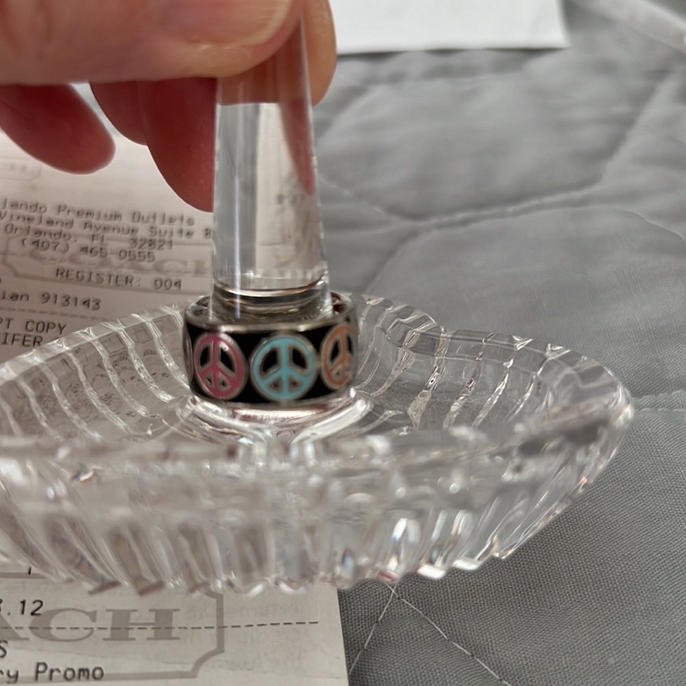Coach Peace Ring - Picture 10 of 11